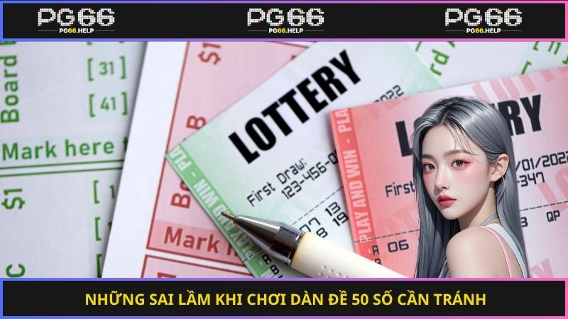 Những sai lầm khi chơi dàn đề 50 số cần tránh